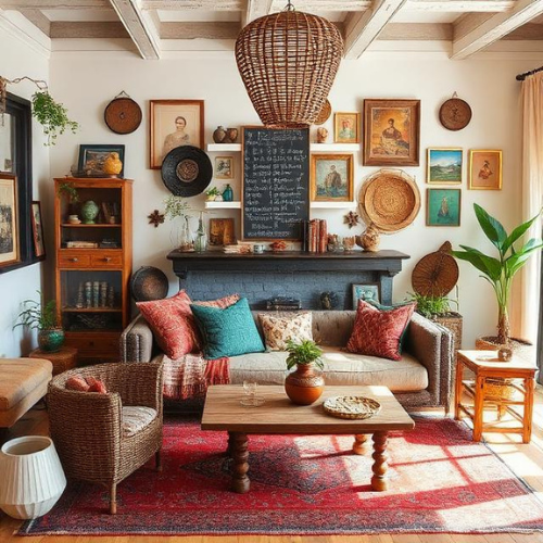 bohemian decorating