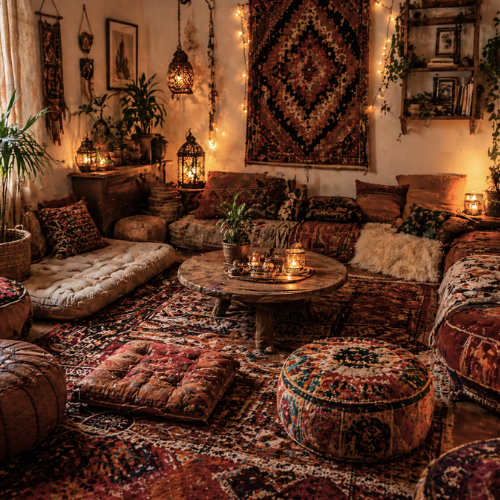 bohemian interior decor