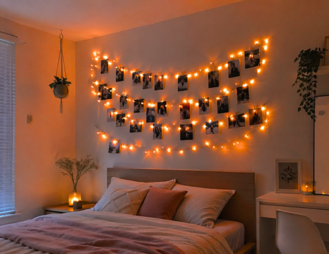 DIY Hanging Photo Clips