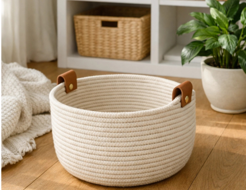 DIY Rope Basket