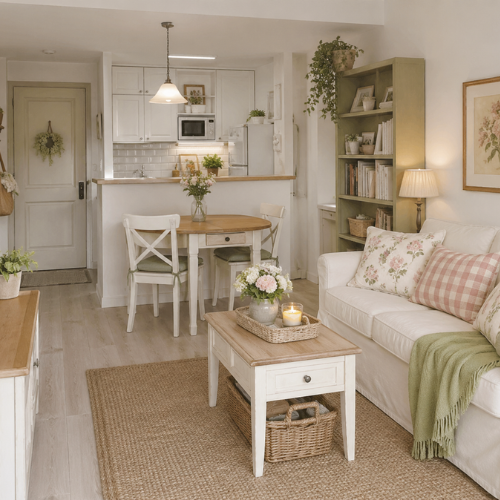 Small Space Solutions for Apartment cottage decor