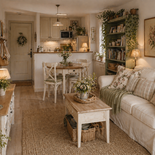 Cottage Home Decor Ideas for Small Apartment
