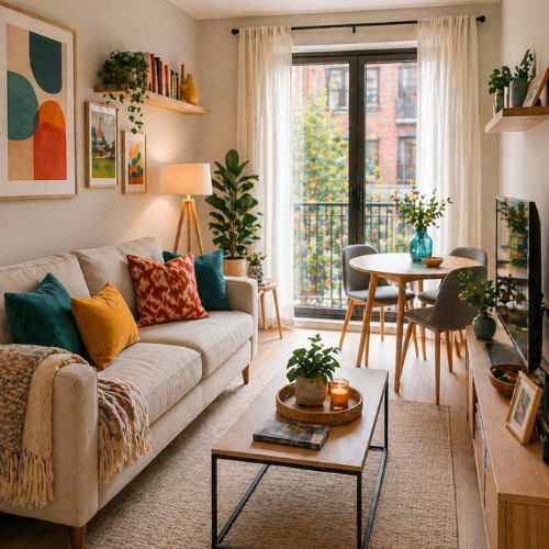 Small Space Solutions for Apartment cottage decor