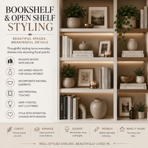 Best Home Decoration Ideas in Bookshelf