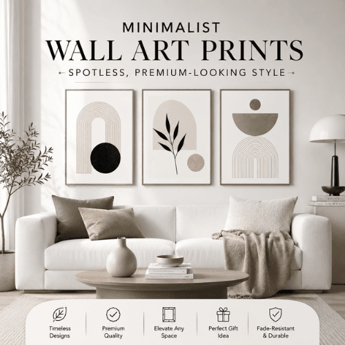 Home Decoration Ideas in Minimalist Wall Art Prints