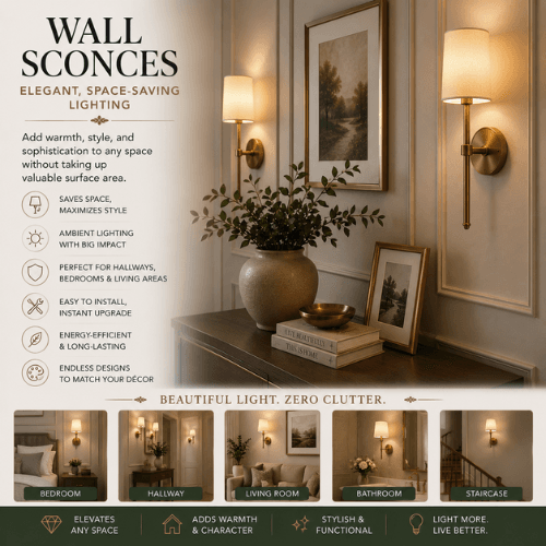Best Home Decoration Ideas in Wall Sconces