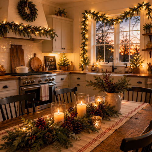 Christmas Decorations for Kitchen Ideas That Feel Magical | home decor blogs