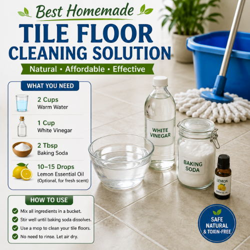 Best Homemade Tile Floor Cleaning Solution