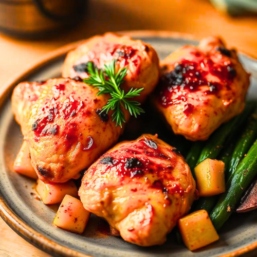 Healthy air fryer meal with crispy vegetables and chicken, showing oil-free cooking results | Air Fryer Buying Guide