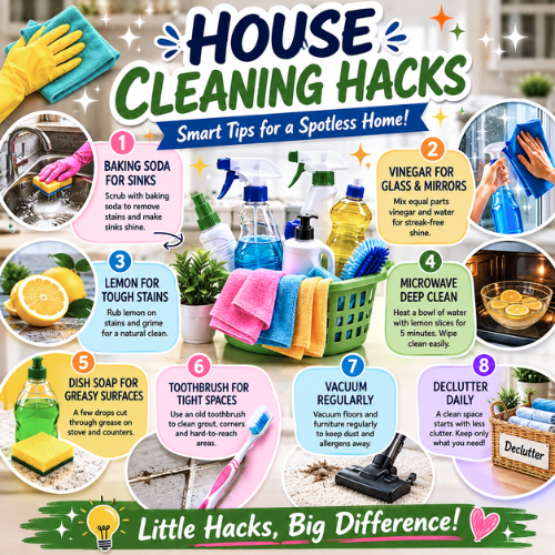 House Cleaning Hacks That Actually Make Life Easier