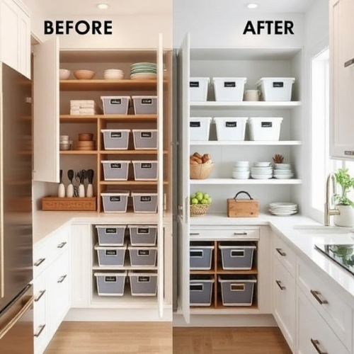 How I Finally Organized My Messy Kitchen Cabinets (Step by Step) | how to organize kitchen cabinets