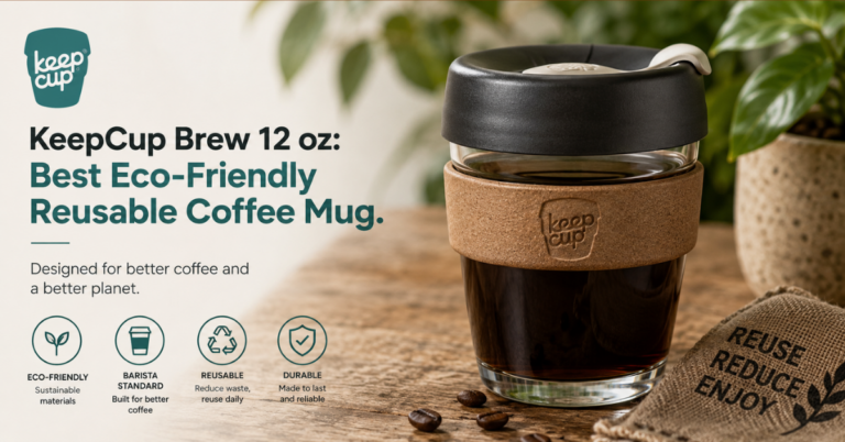 KeepCup Brew 12 oz: Best Eco-Friendly Reusable Coffee Mug