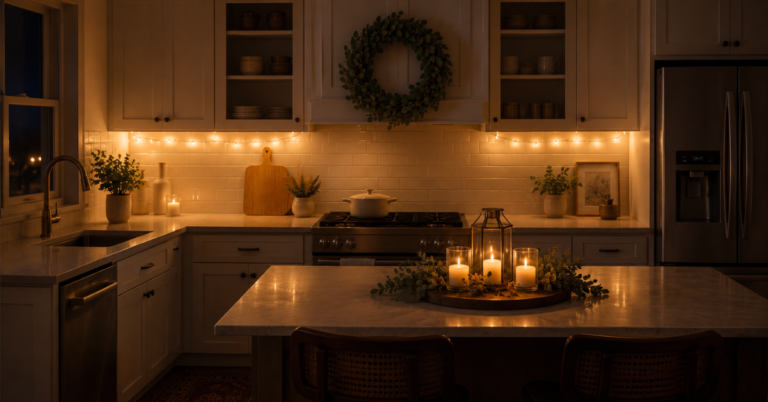 Best Lighting Ideas for Christmas Kitchens