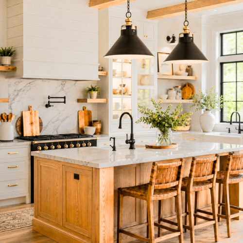 luxury modern farmhouse kitchen decor inspiration