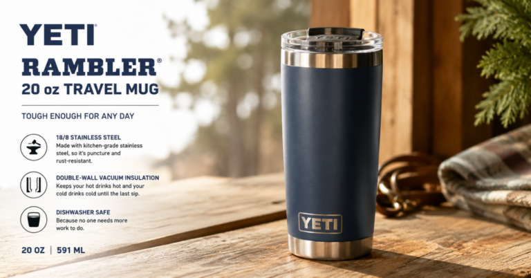 Best YETI Rambler 20 oz Travel Mug for you