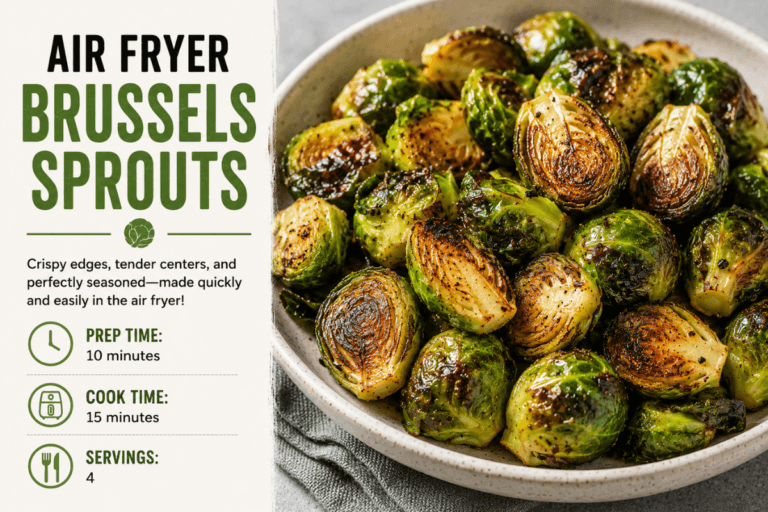 Air Fryer Brussels Sprouts