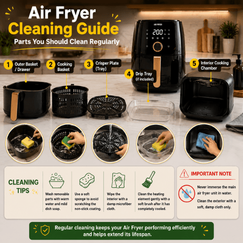 How to Clean Air Fryer