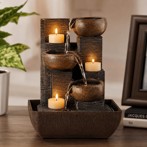 Alpine Pouring Tiers Tabletop Water Fountain Review
