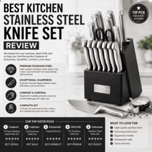 Best Stainless Steel Knife Set 2026: 10 Top Picks Tested & Reviewed